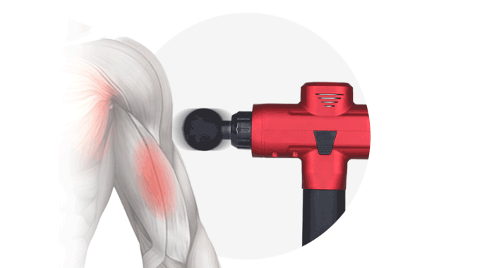 To relax, release, recover faster than every with RACmassager professional massage gun