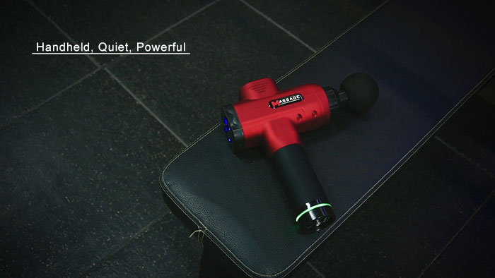 RACmassager deep tissue massage gun percussion massager shots