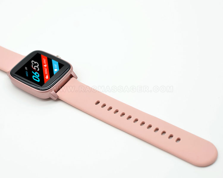 R98 Women Smart Watch with Sleep Tracker Pulse Rate Heart Rate Monitor Pink Color