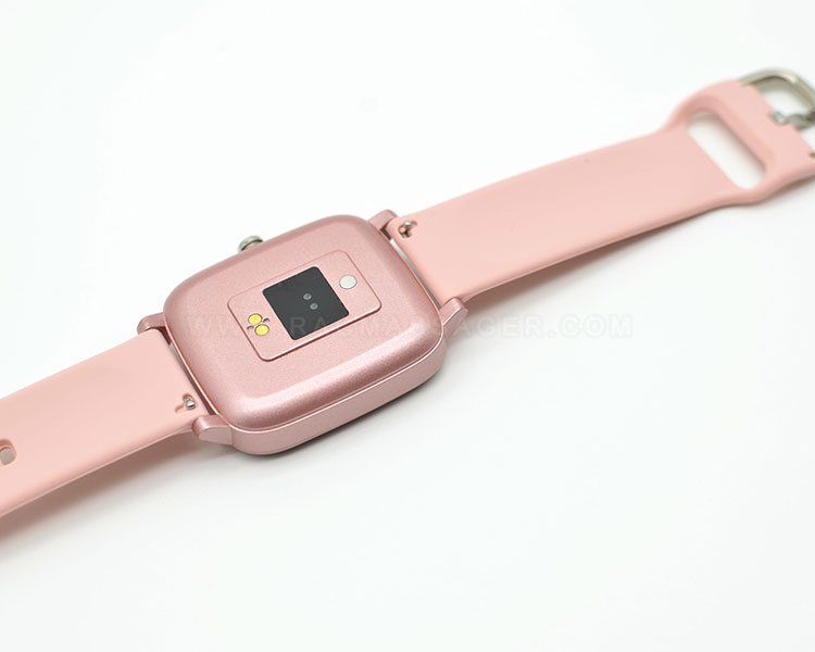 R98 Women Smart Watch with Sleep Tracker Pulse Rate Heart Rate Monitor Pink Color