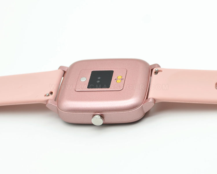 R98 Women Smart Watch with Sleep Tracker Pulse Rate Heart Rate Monitor Pink Color
