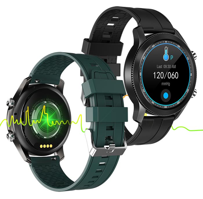 RAC R110 smartwatch can record your heart data/blood pressure key health data
